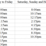 Bus Timetable Malaga airport to Benalmadena Bus Timetable Malaga airport to Benalmadena