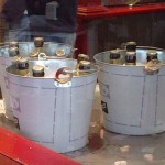 Buckets of beer at Muelle Uno