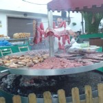 BBQ at the Luna Mora Festival in Guaro