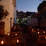 Candles in the streets of Guaro