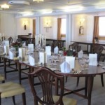 Dining room on HMS Britannia Dining room on HMS Britannia