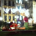 Christmas decorations in Malaga