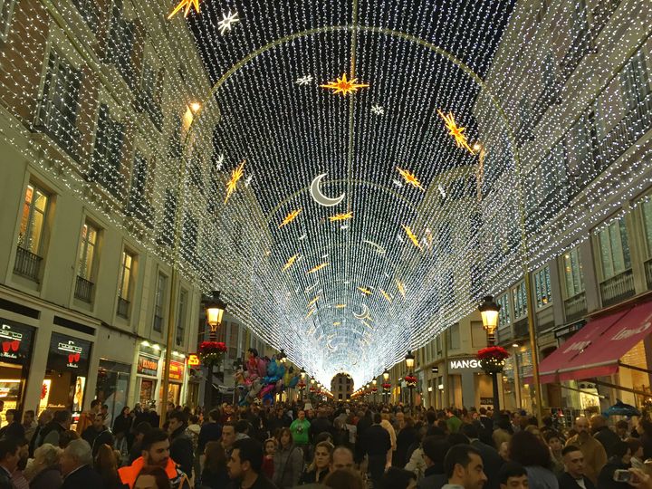Christmas Lights in Malaga