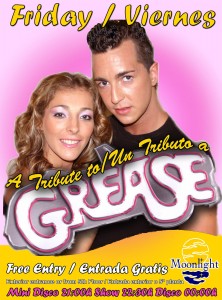 grease show at sunset beach club