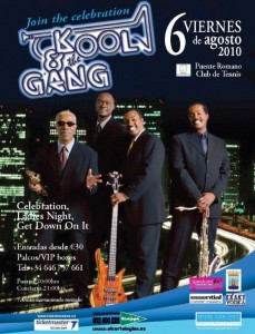 Kool and the Gang Concert in Marbella