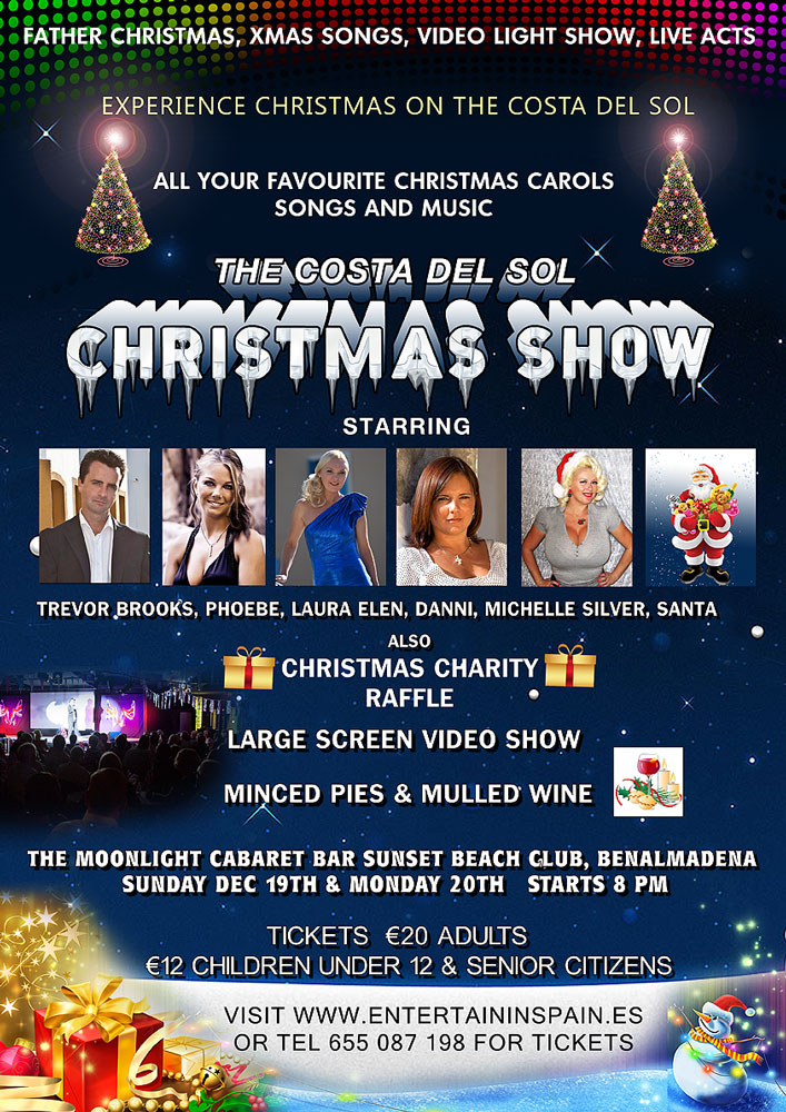 The Costa del sol Christmas Show, Live at the Moonlight Theatre