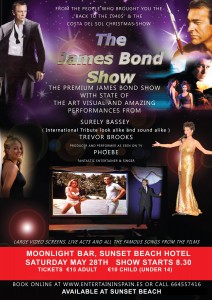 James Bond show at Moonlight theatre