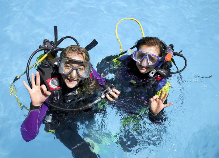 Scuba diving at Sunset Beach Club