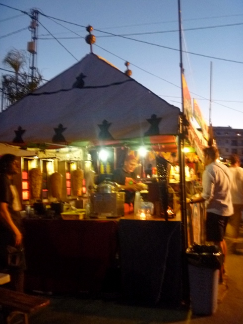Market Stall at Luna Mora in Guaro