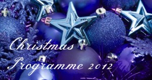 Christmas Programme 2012