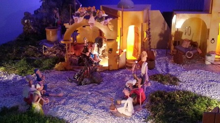 Plasticine Nativity Scene in Malaga