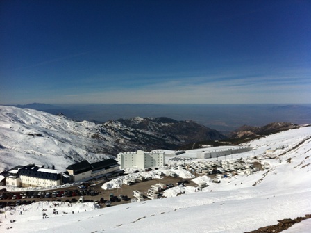 The village of Sierra Nevada