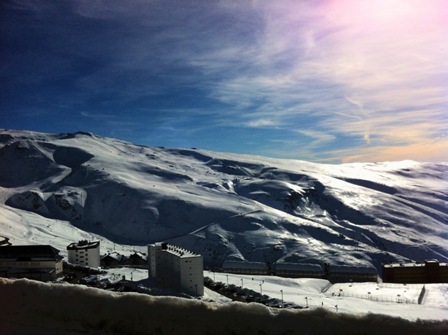 Sierra Nevada in the afternoon