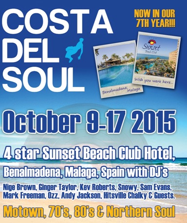 Costa del Soul 2015 at Sunset Beach Club