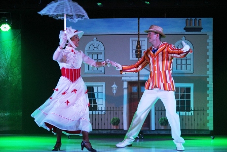 Mary Poppins Show at Sunset Beach Club, Benalmadena