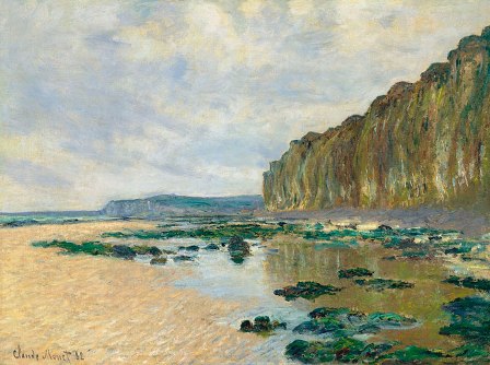 Monet's Marea Baja en Varengeville