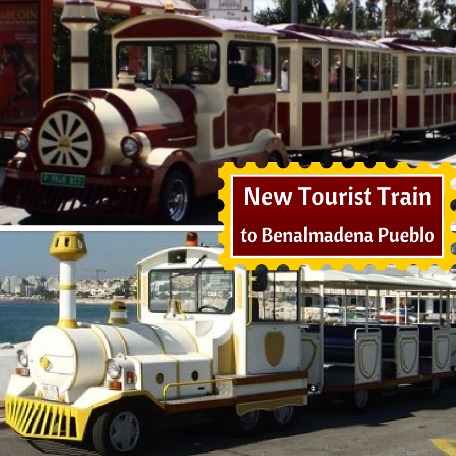 New Tourist Train to Benalmadena Pueblo