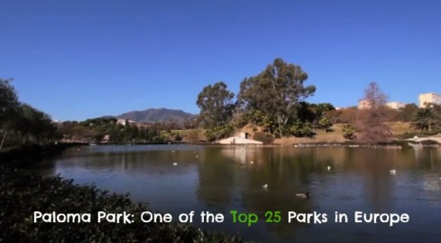 Paloma Park in Benalmadena included in Top 25 parks in Europe