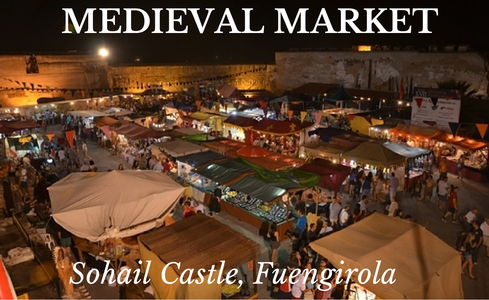 Medieval Market at Sohail Castle in Fuengirola