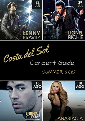 Costa del Sol Concert Guide Summer 2015