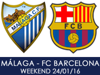 Malaga CF v FC Barcelona