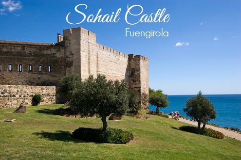 The grounds of Sohail Castle in Fuengirola