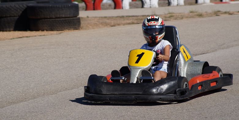 Go karting on the Costa del Sol