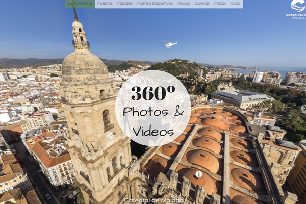 360º Videos & photos of Malaga province