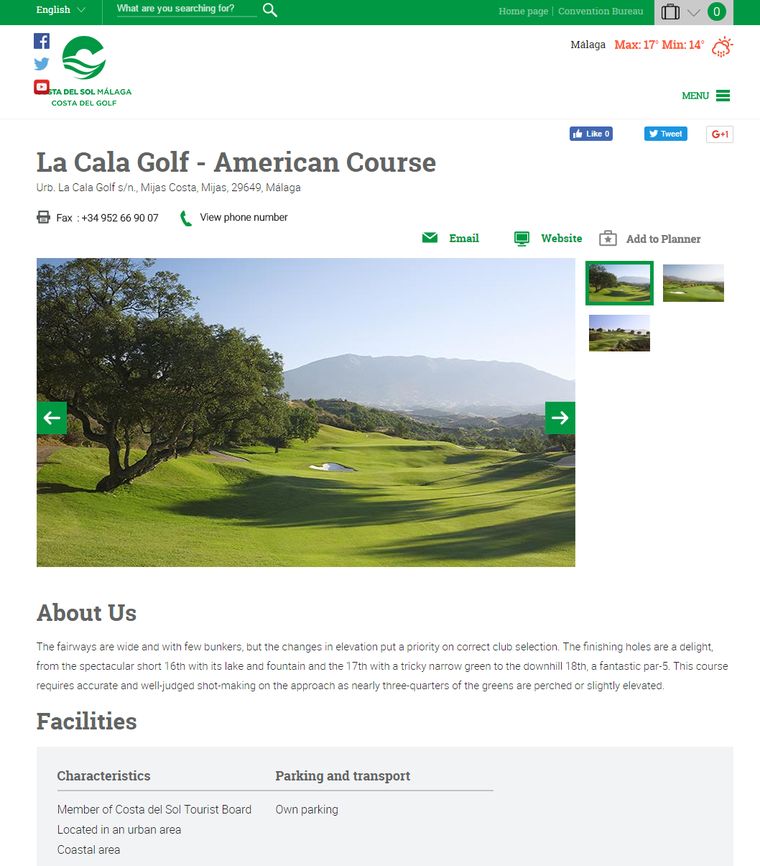 Information about La Cala Golf