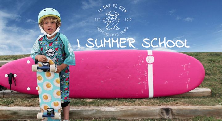 Summer surf school in Benalmádena