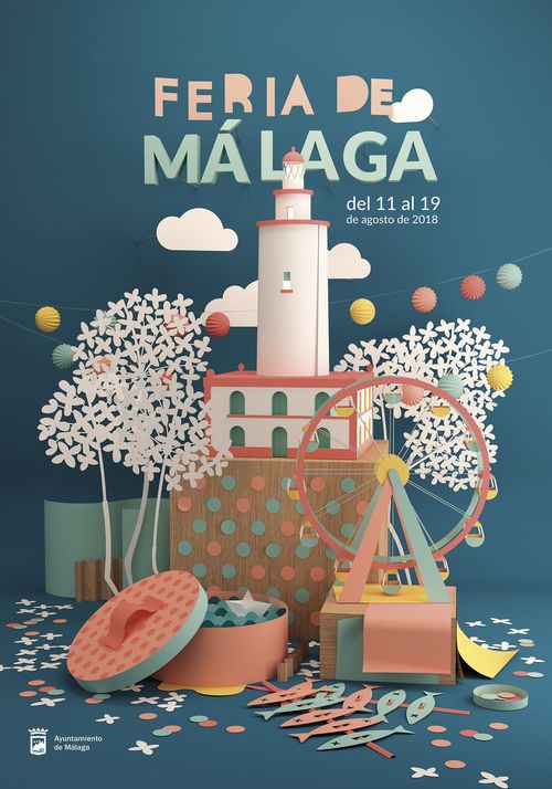 Poster for the Malaga Fair 2018