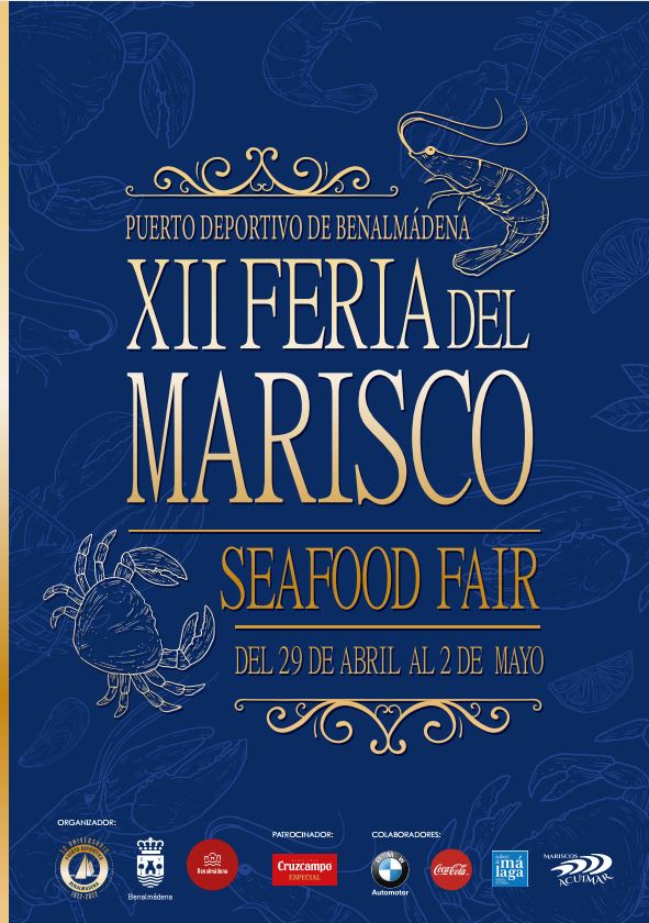Seafood Fair Benalmádena sign 2022