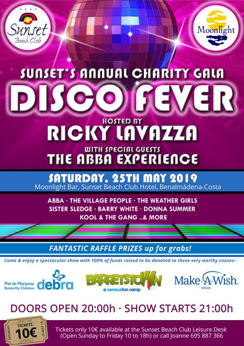 Disco Fever at Sunset Beach Club Charity Gala