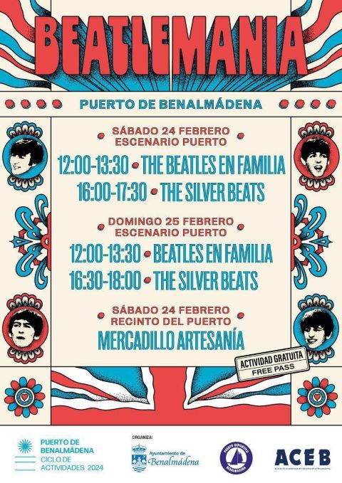 Beatlemania en Puerto Marina, Benalmadena