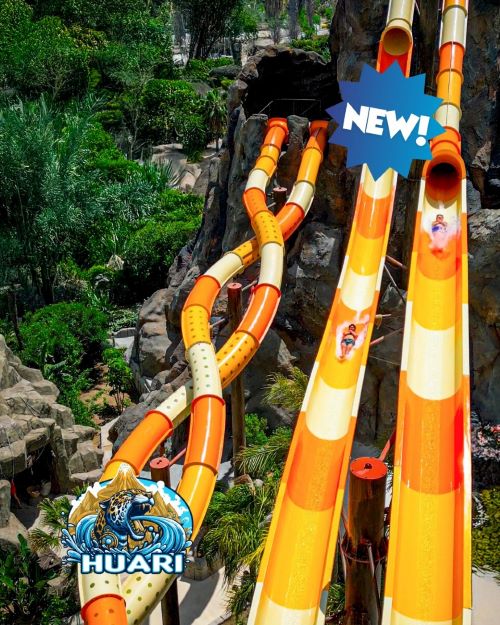 Huari ride at Aqualand Torremolinos