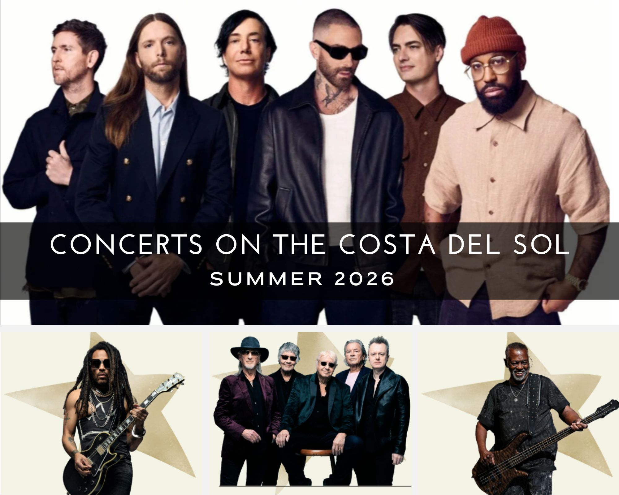 Concerts on the Costa del Sol this Summer 2026