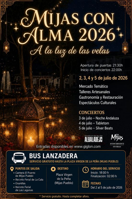 Poster for Mijas with Soul event