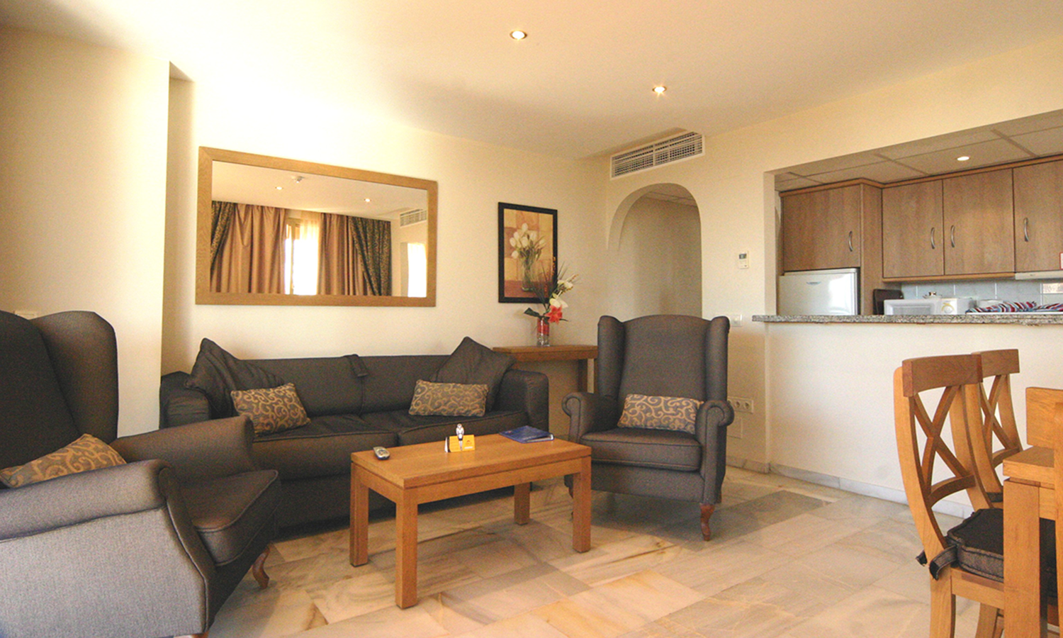 2 Bedroom Interior Apartment - Lounge