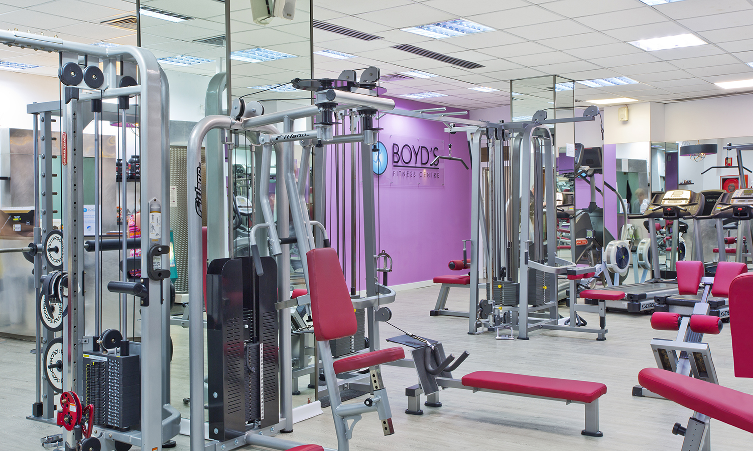 Boyd's Fitness Centre (fee applies)